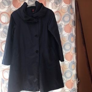 Navy trench coat